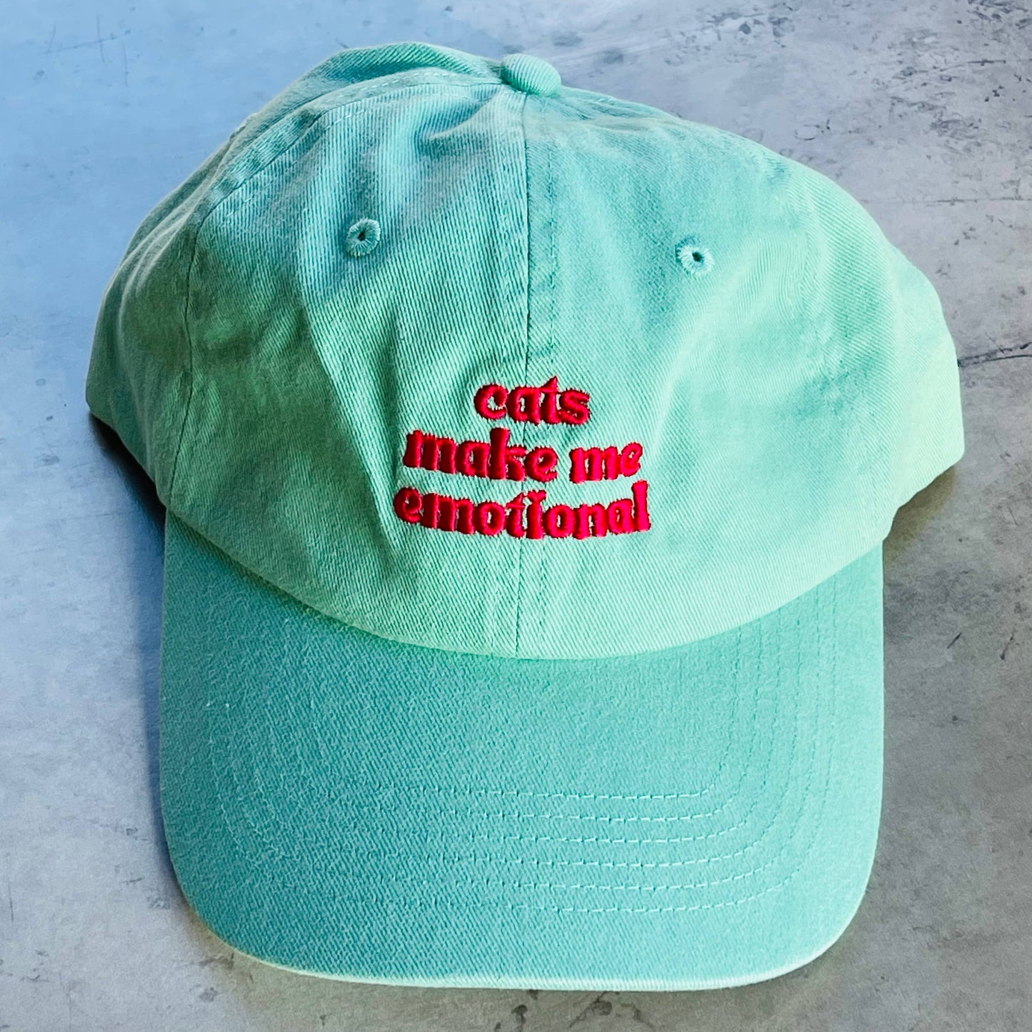 Cats make me emotional Baseball Cap Unisex Dad Hat gifts