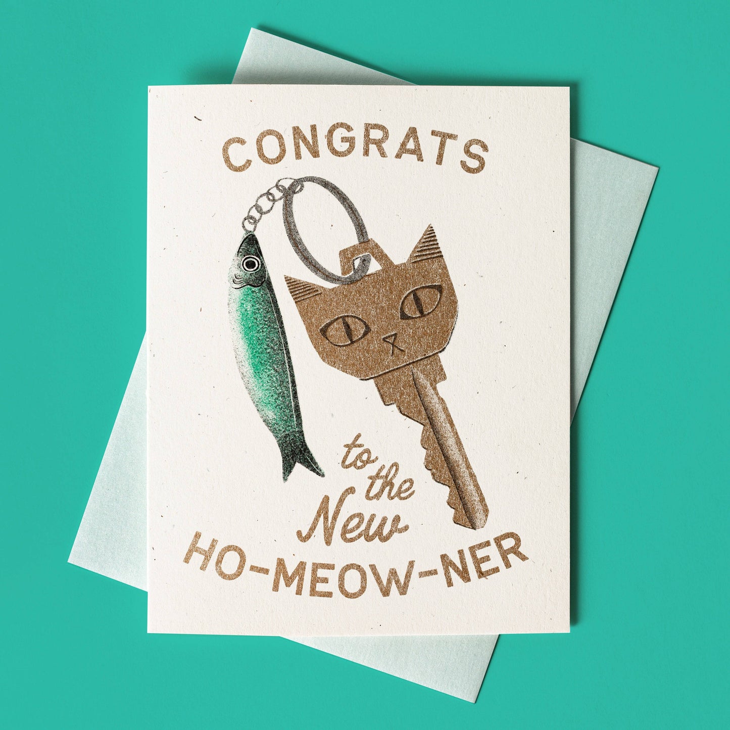 Congrats to the New Ho-Meow-Ner Card BLANK INSIDE