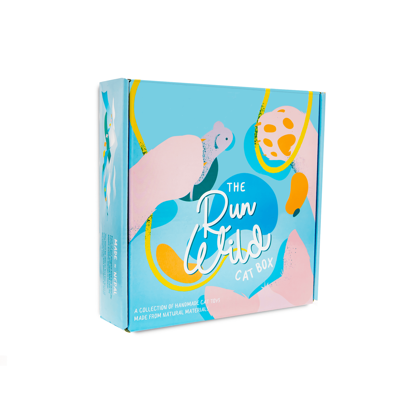 The Run Wild Cat Toy Box | Mimi's Daughters