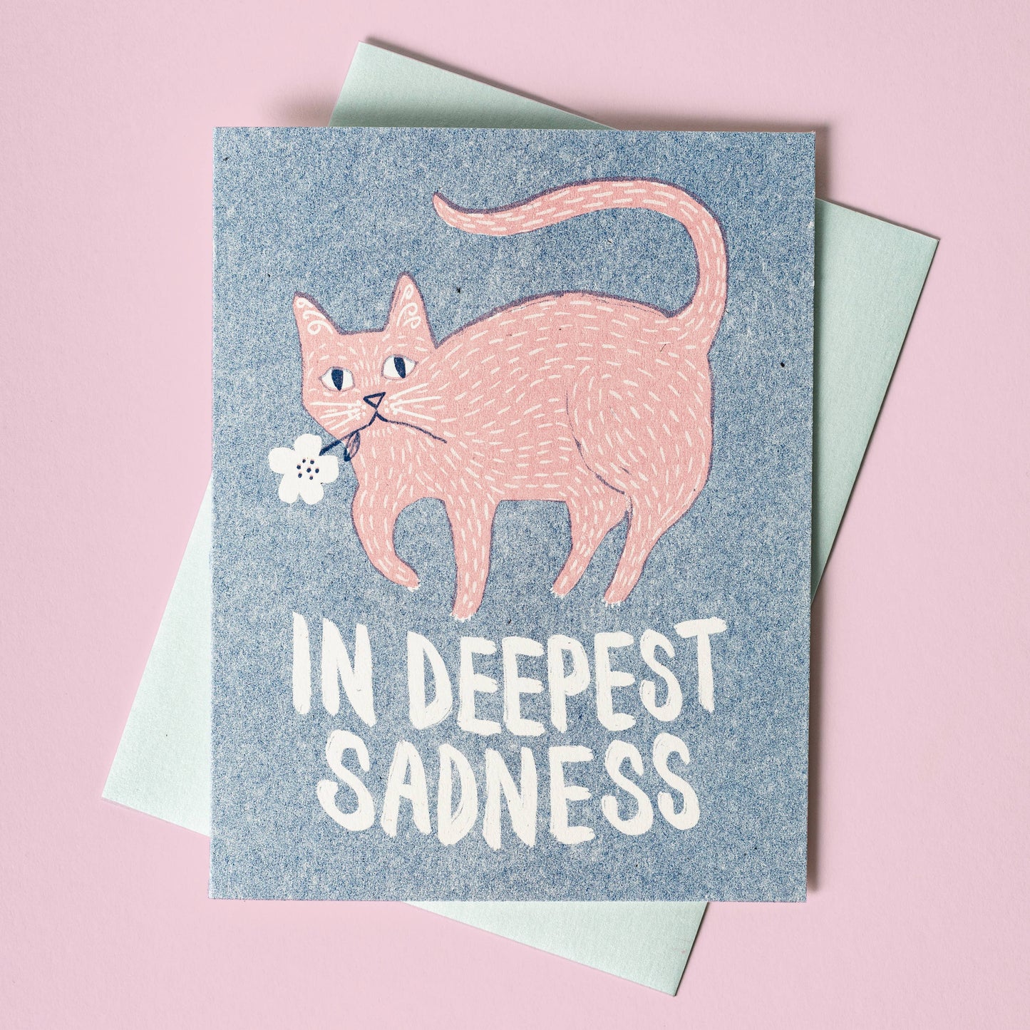 In Deepest Sadness Card BLANK INSIDE