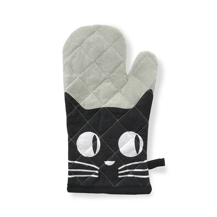 Big Eyes Cat Oven Mitt