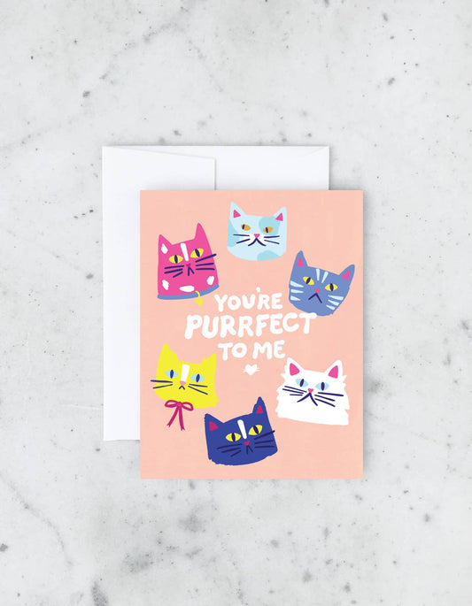 Purrfect To Me Card | Idlewild Co.