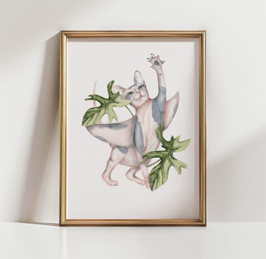 Sphynx Ray 8inx10in Print