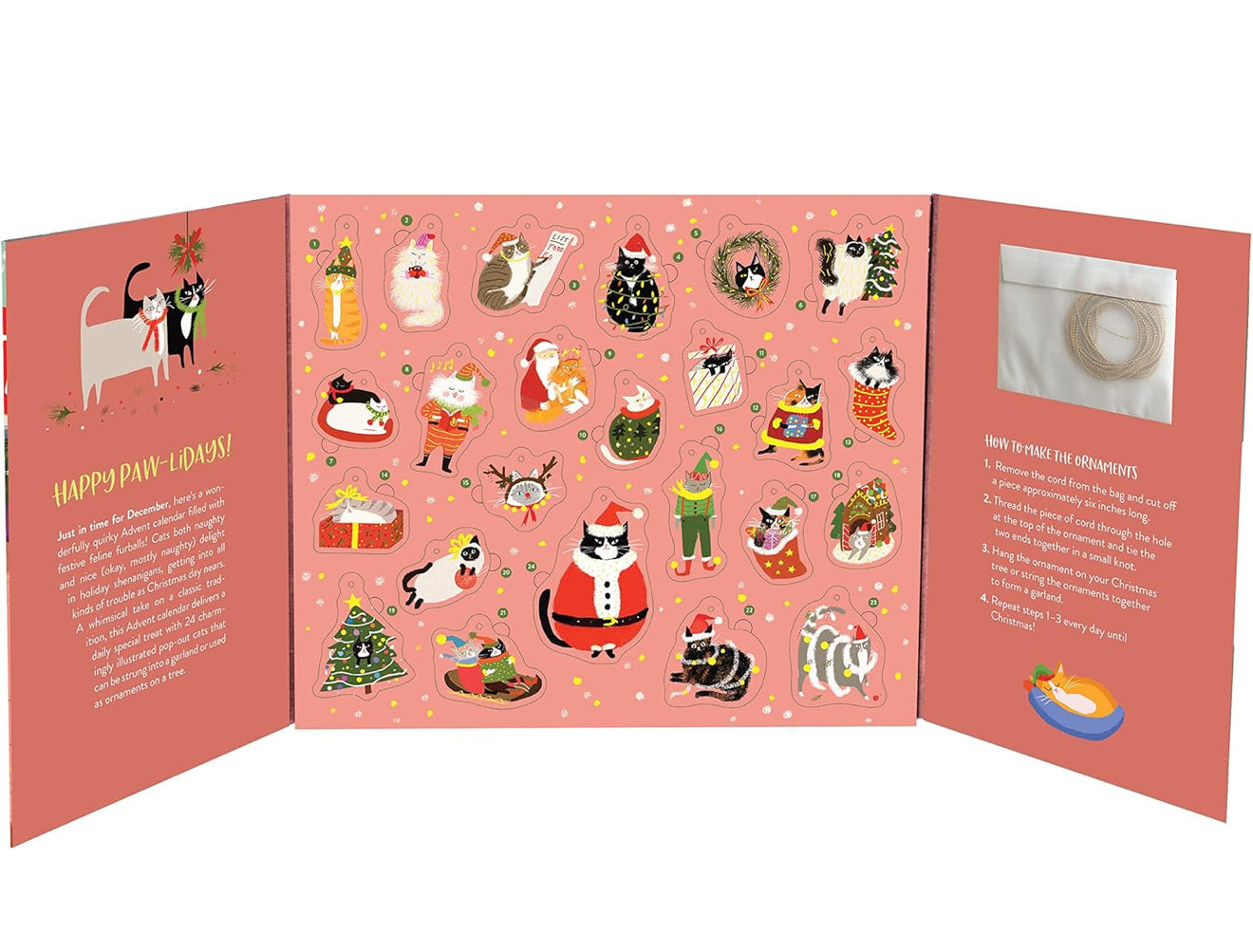 Have Yourself a Meowy Catmas Ornament Advent Calendar