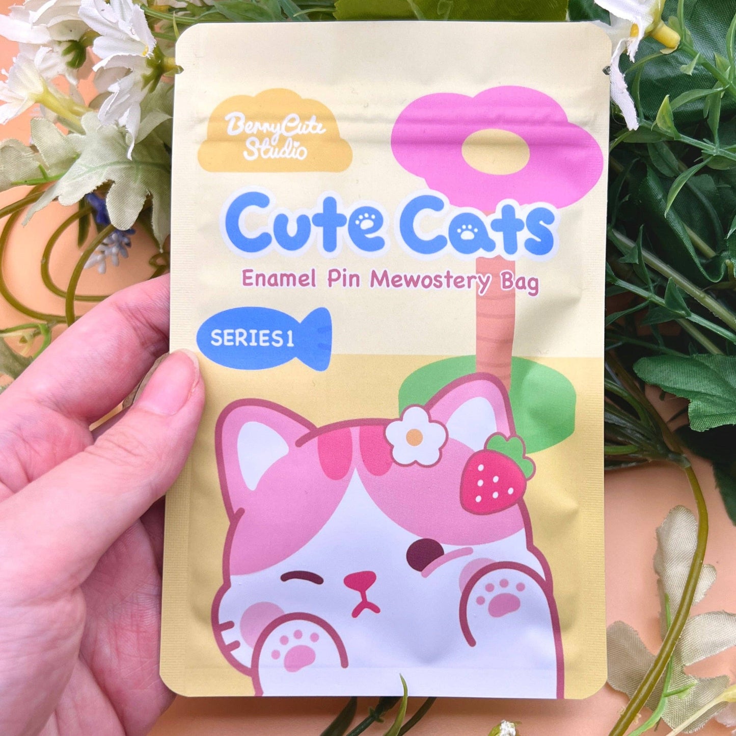 Cat Enamel Pin Mystery Bag Series 1