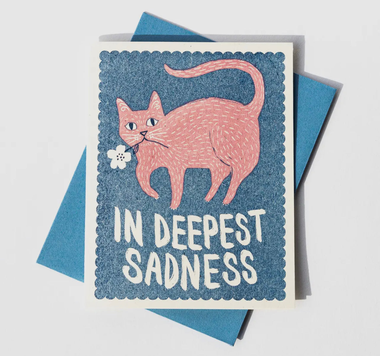 In Deepest Sadness Card BLANK INSIDE