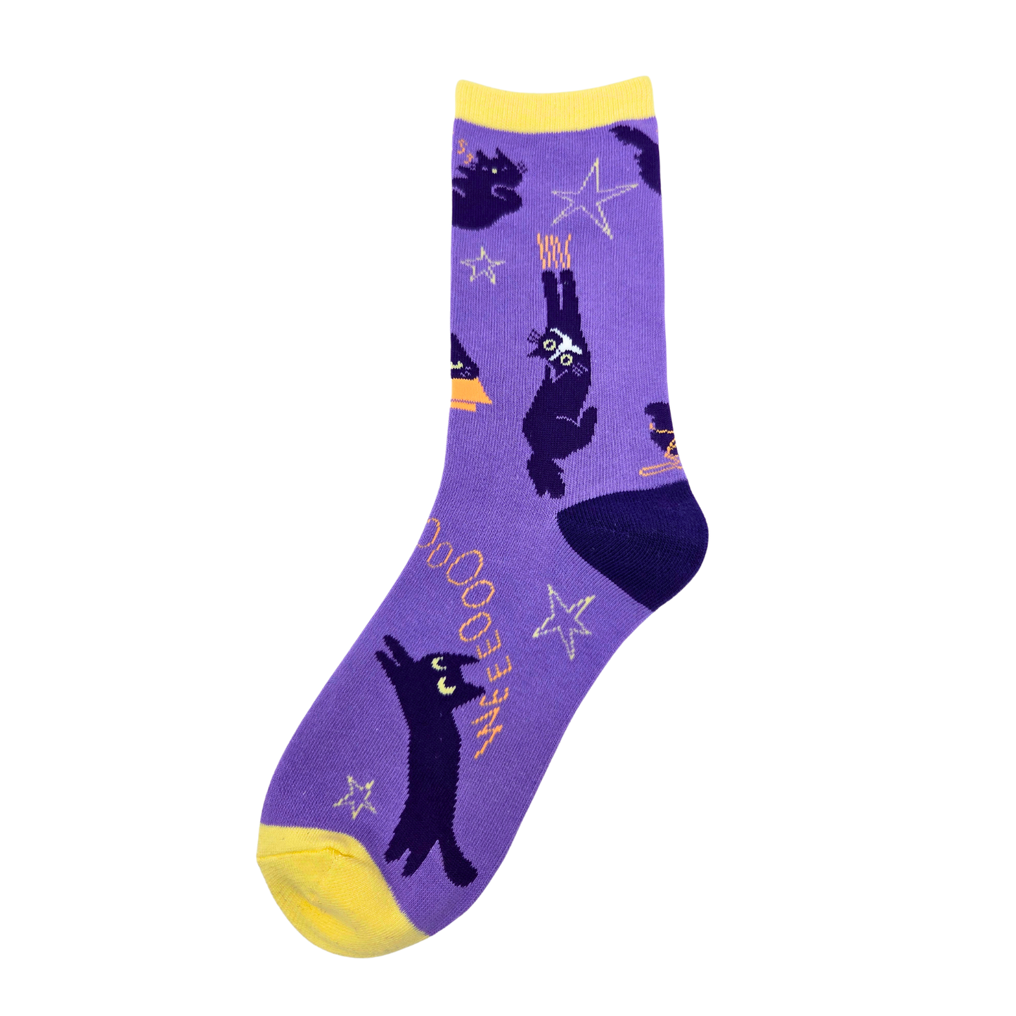 I Love Cats - Women's Funny Crew Socks