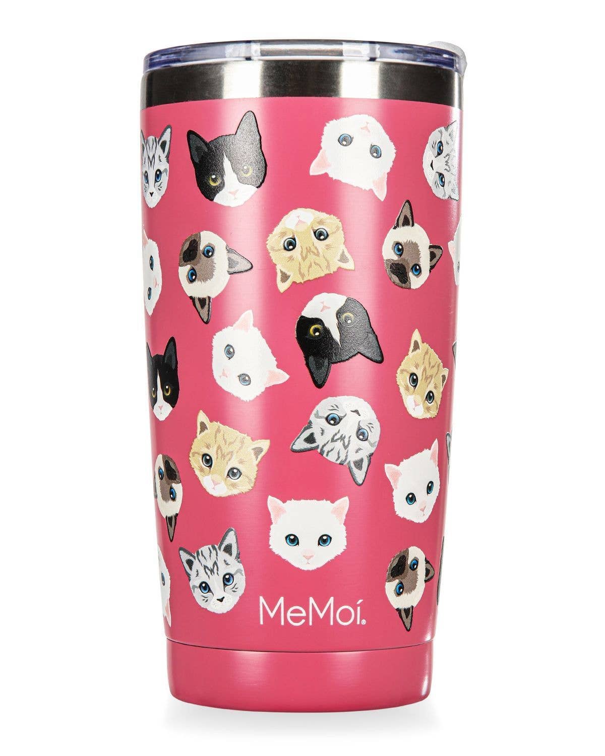 Thermal Insulated Cat Pattern 20oz Tumbler