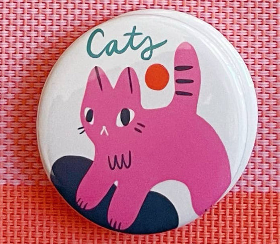 Colorful Fun Cat Magnet