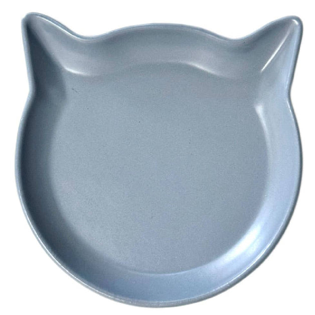 Mini Pet Food Dish or Coaster | Cat Head