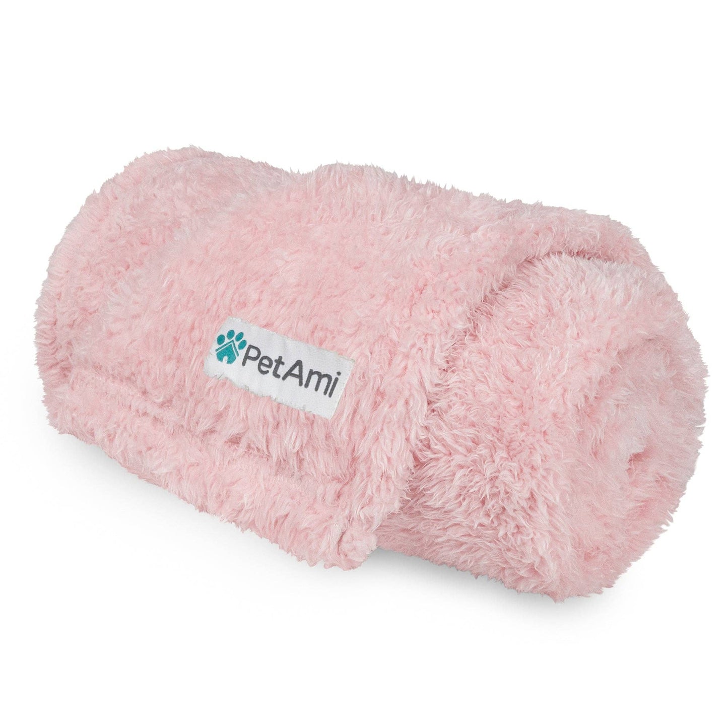 Fluffy Pet Blanket: Beige / Medium - 29" x 40"