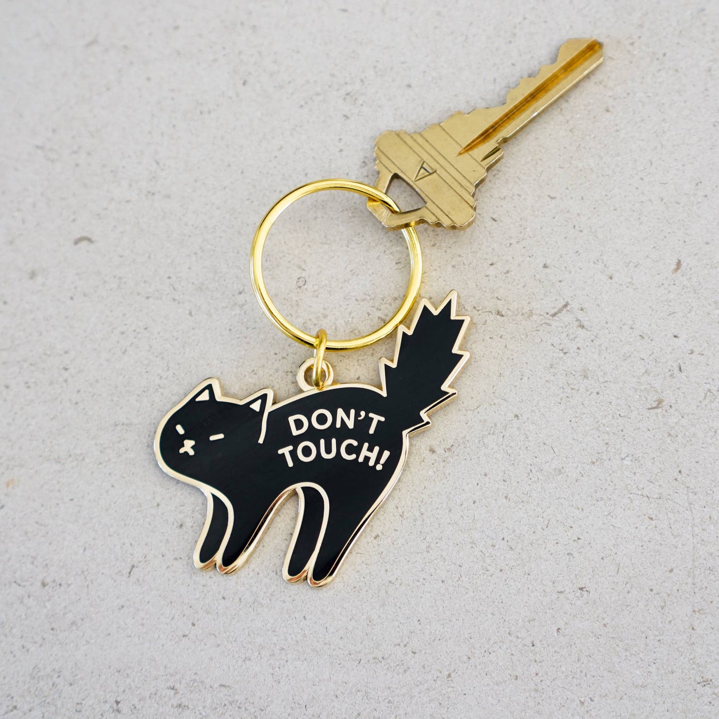 Don't Touch Keychain