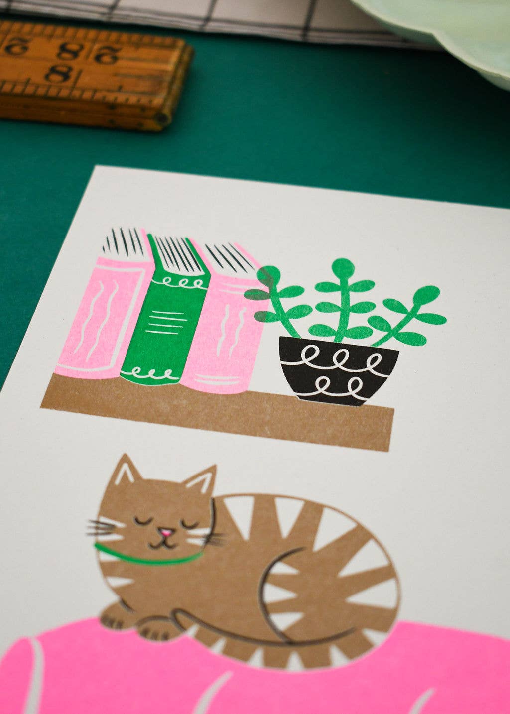 Sleepy Sunday –  Heavyweight Riso Print: A4