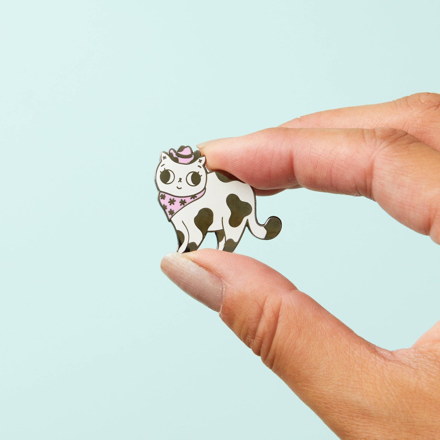 Rodeo Kitty Enamel Pin