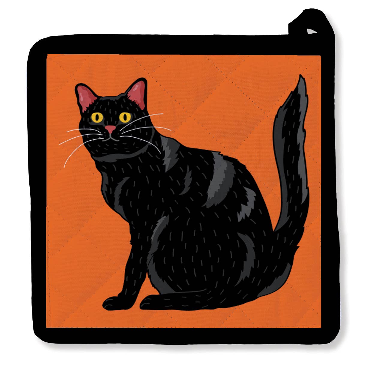 HELLO PET COLLECTION - Hello Black Kitty Cat Potholder