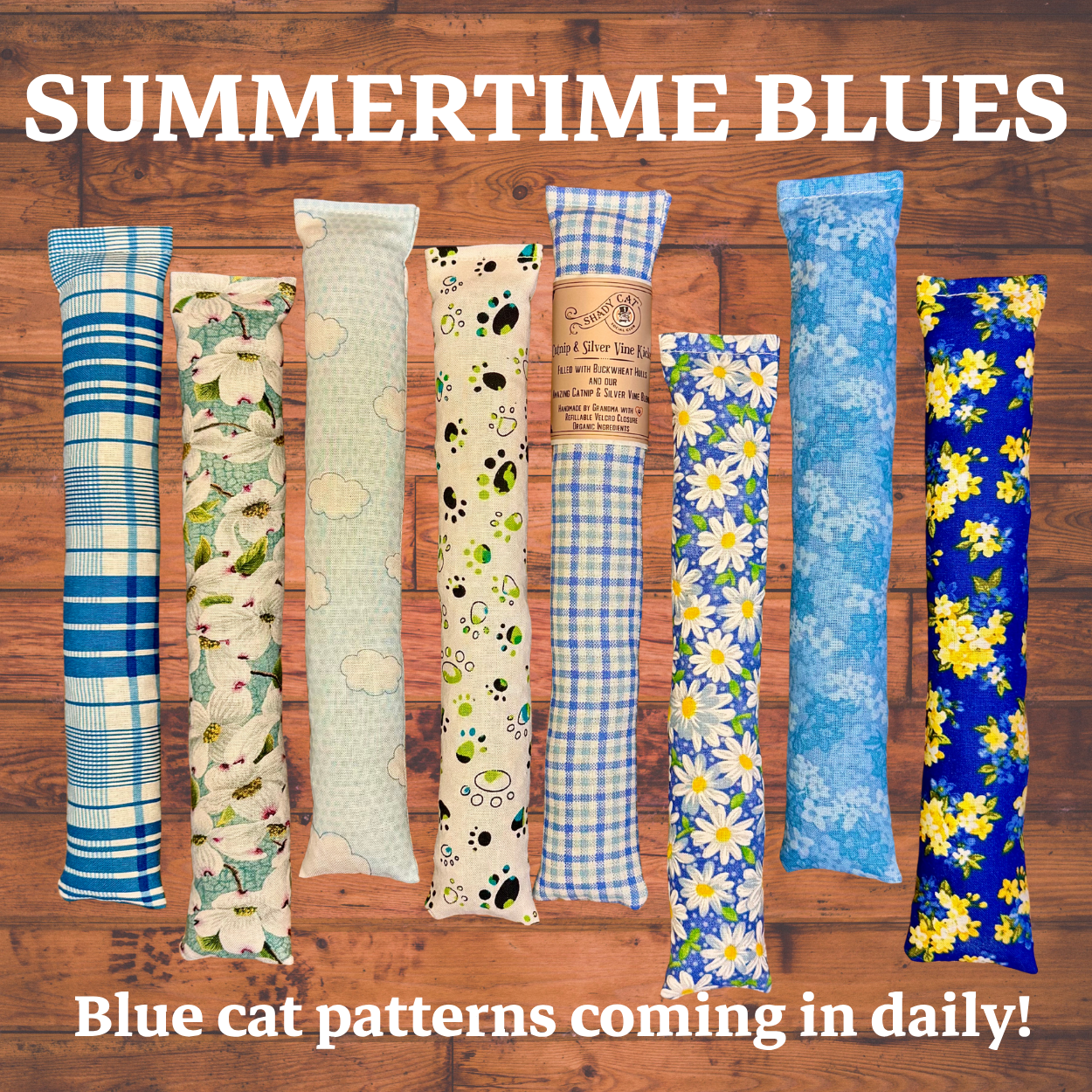Catnip Silver Vine Kicker Cat Toy | TONS of NEW PATTERNS!!