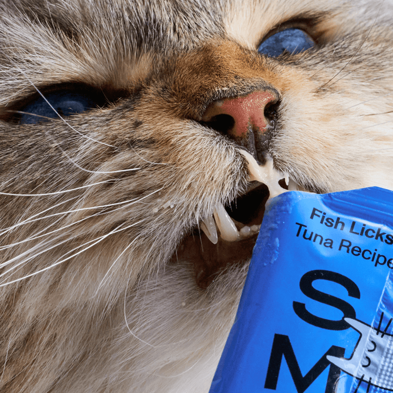 👅 Fish Licks Supports Skin & Coat - Tuna (8 pack)