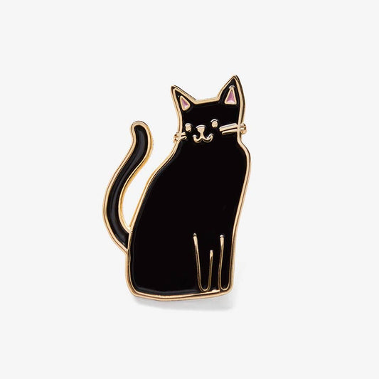 Black Cat Pin