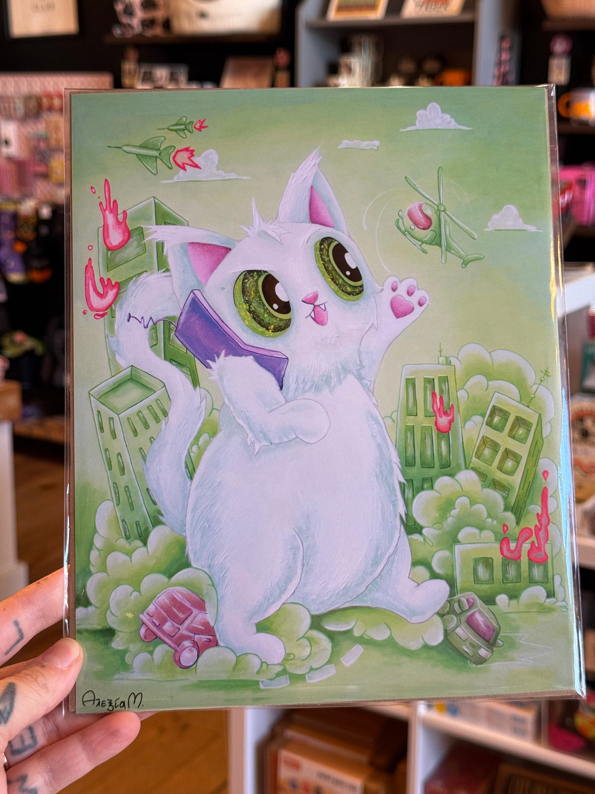 CATZILLA - By Alexia Markopoulos