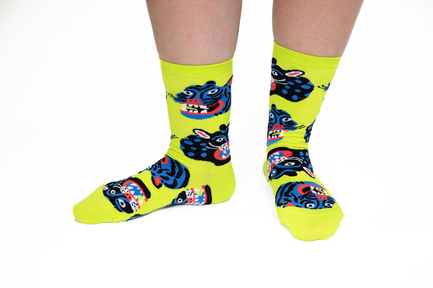 Kristina Micotti Wild Cats - Women's Art Crew Socks