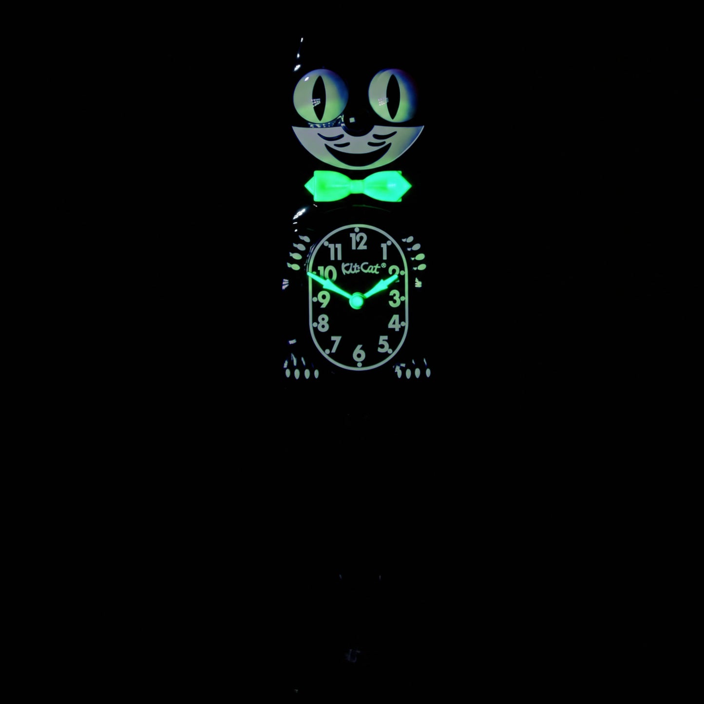 Classic Black Glow Kit-Cat Klock