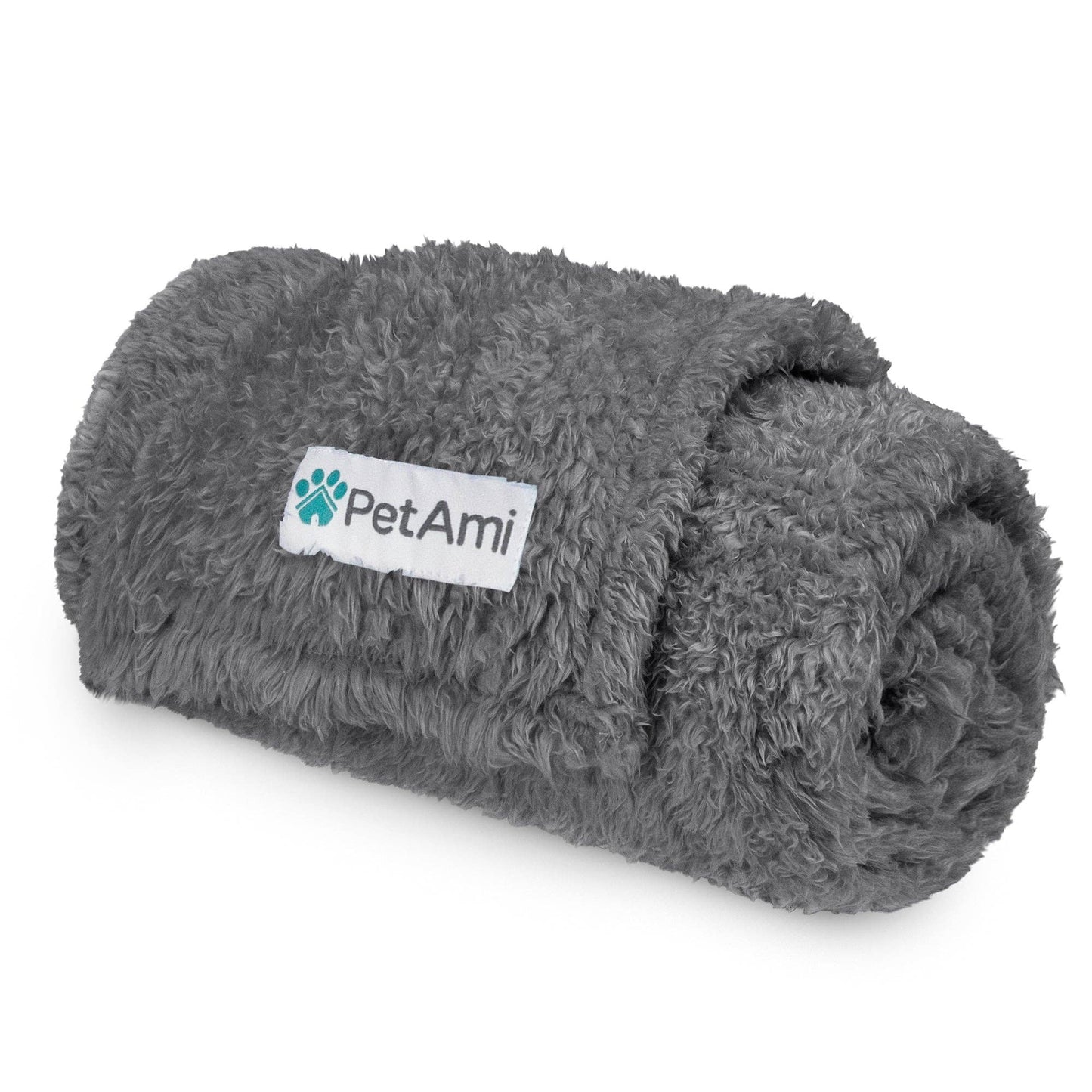 Fluffy Pet Blanket: Beige / Medium - 29" x 40"