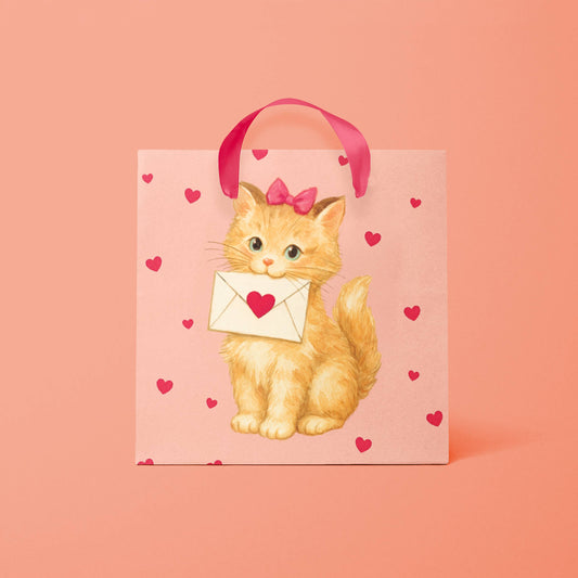 Kitten Gift Bag | Valentine's Day