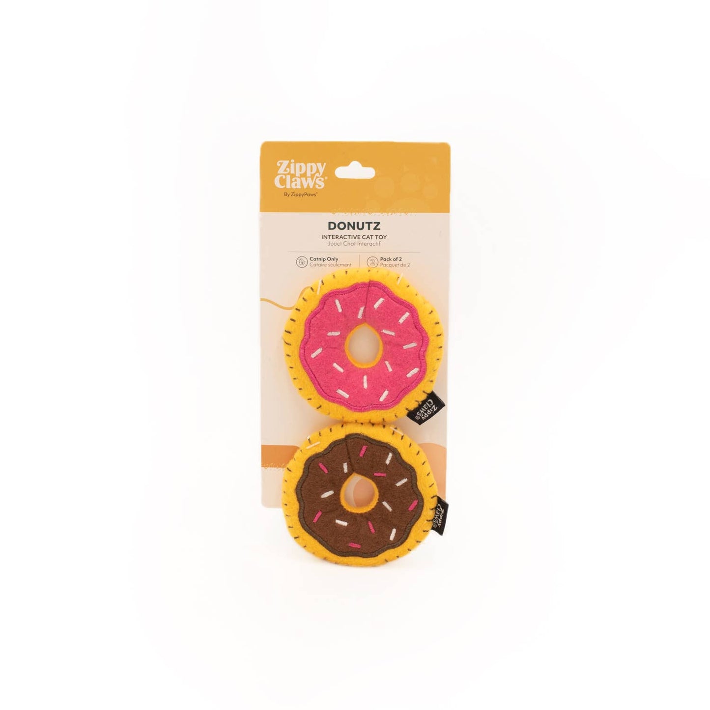 ZippyClaws®Donutz 2-Pack - Cat Toy