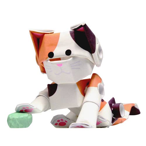 PIPEROID animals Cats Calico - paper craft kit from Japan