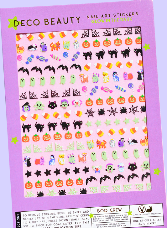 Nail Art Stickers - BOO CREW