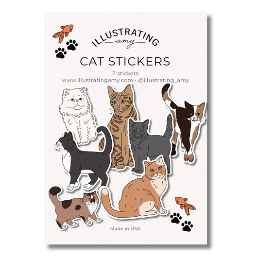 Cat Sticker Collection