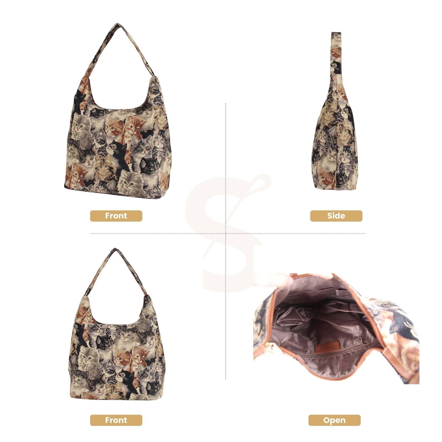 CAT HANDBAG SHOULDER BAG