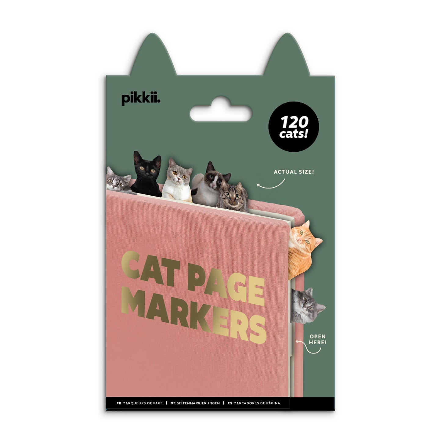 Cat Page Markers | Cute Sticky Tabs for Readers