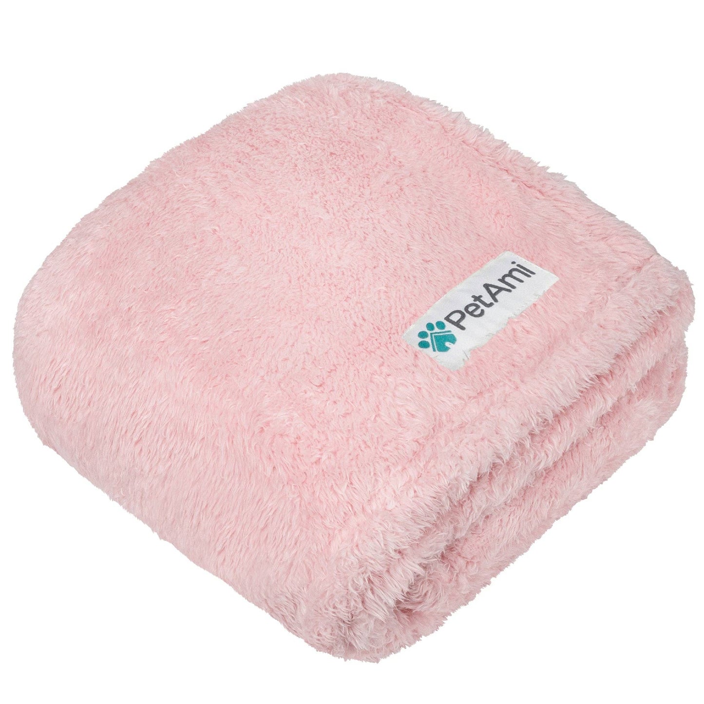 Fluffy Pet Blanket: Beige / Medium - 29" x 40"