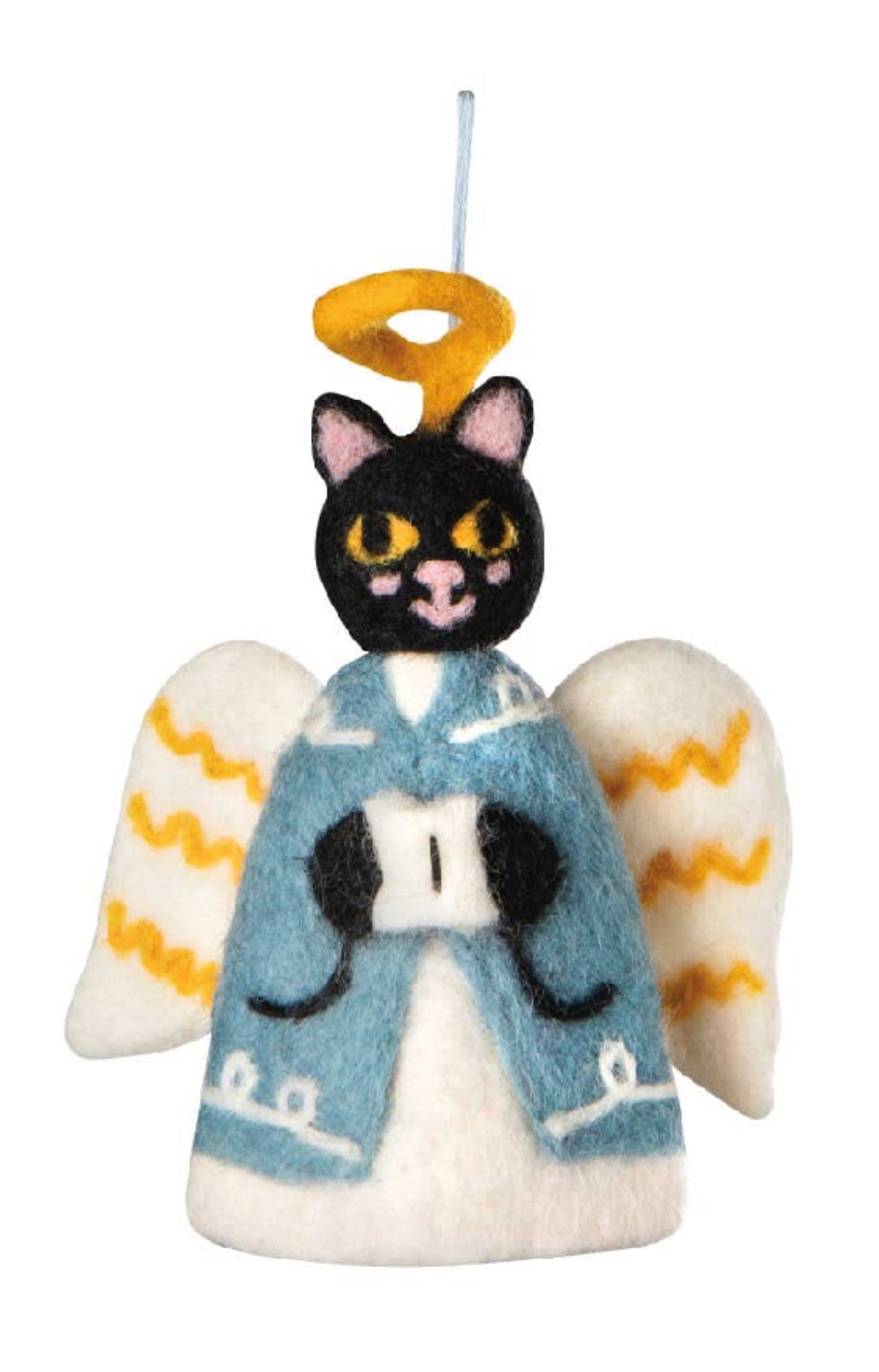 Bauble Cats Felt Christmas Tree Ornaments