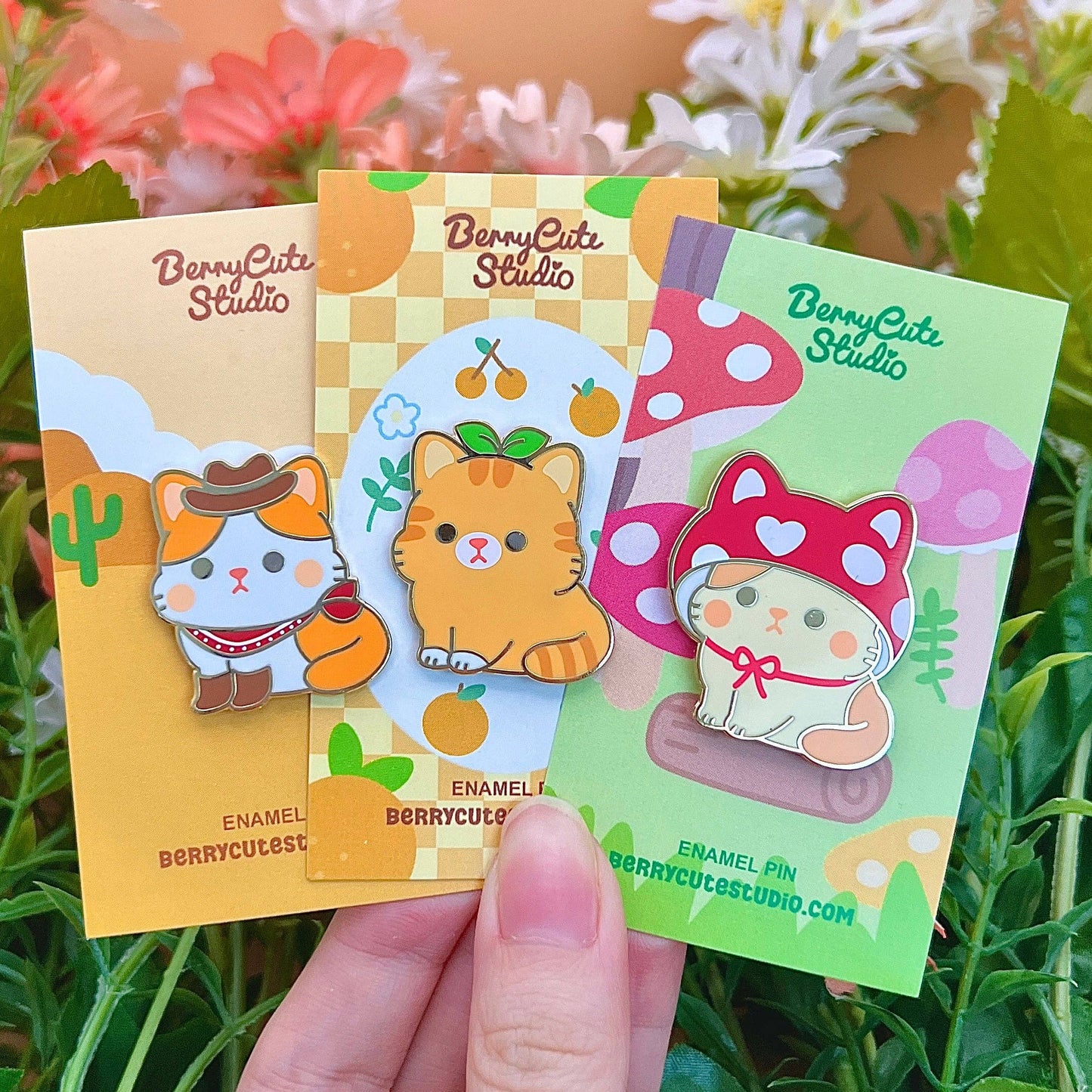 Cat Enamel Pin Mystery Bag Series 1