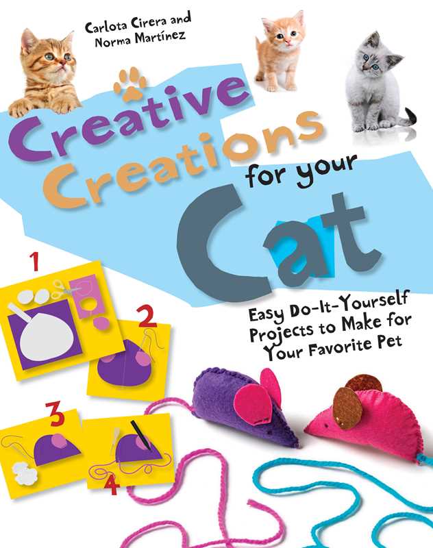 Creative Creations for Your Cat by Norma Martínez: Paper Over Board; 32 pages / English