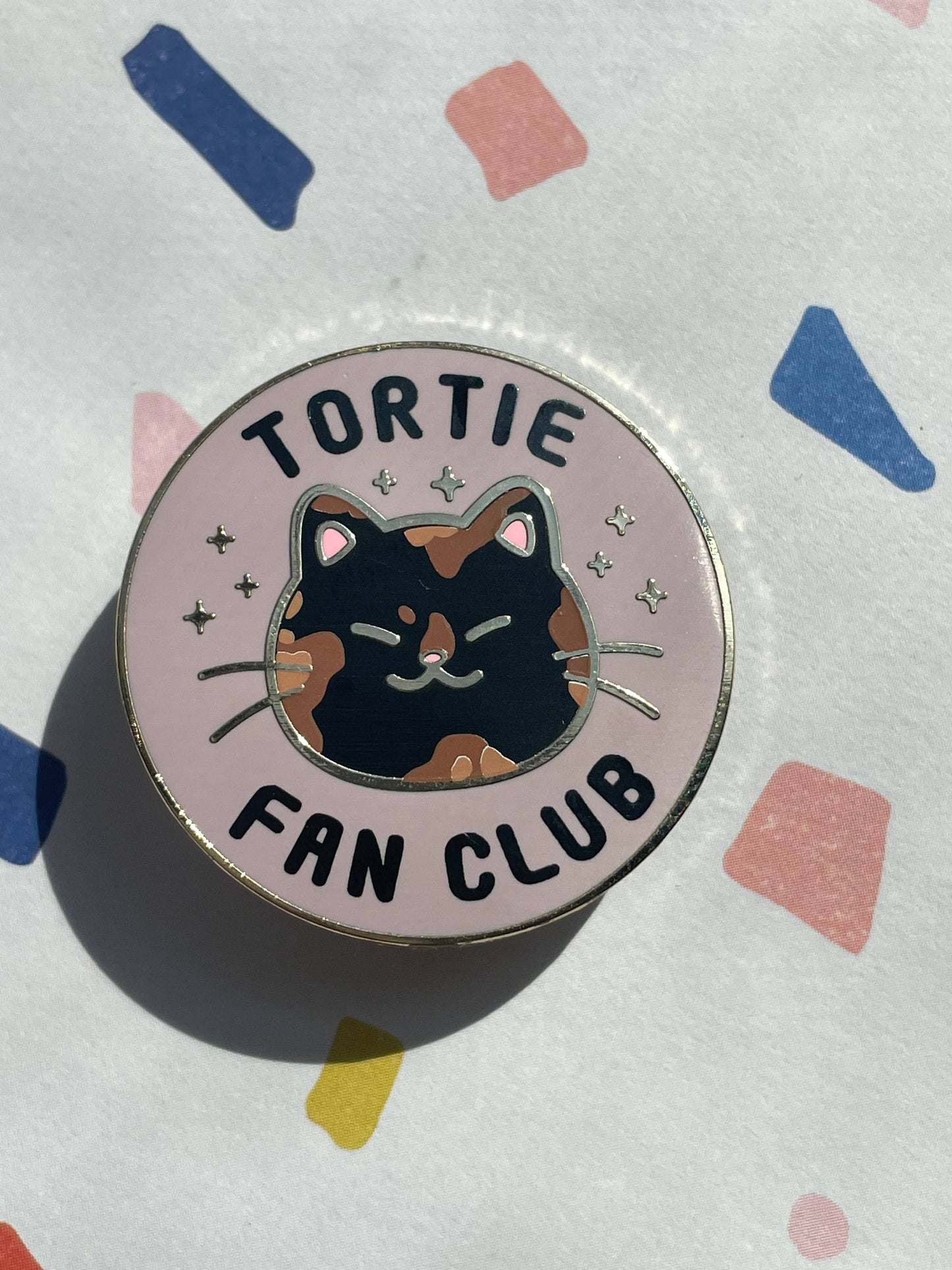 Cat Fan Club Hard Enamel Pin