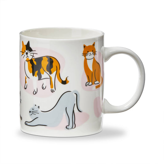 Cool Cats Bone China Mug Multi