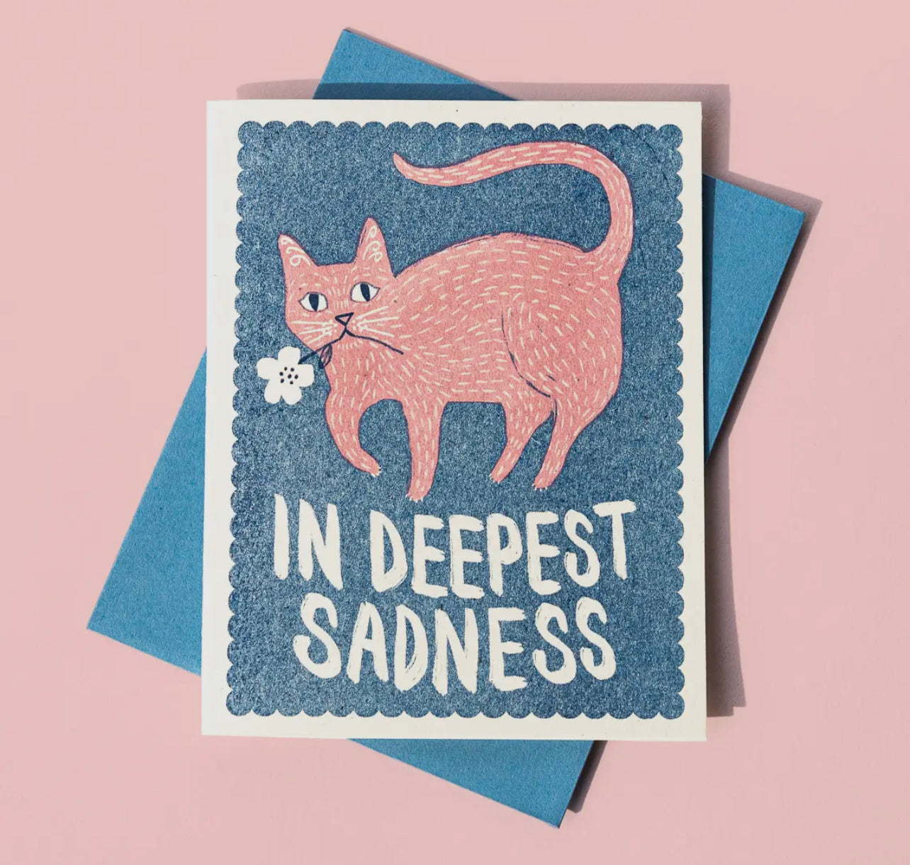 In Deepest Sadness Card BLANK INSIDE