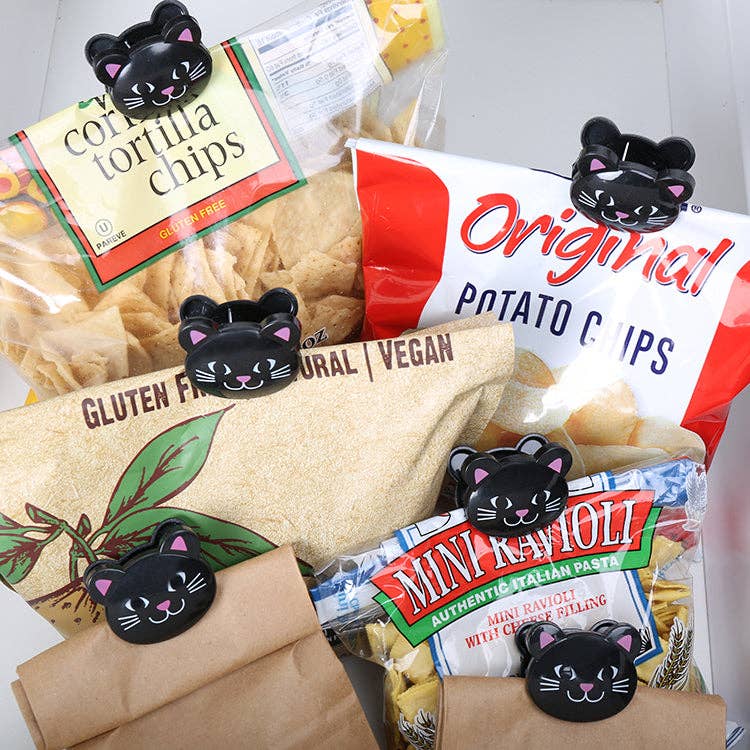 Bag Clips Cats