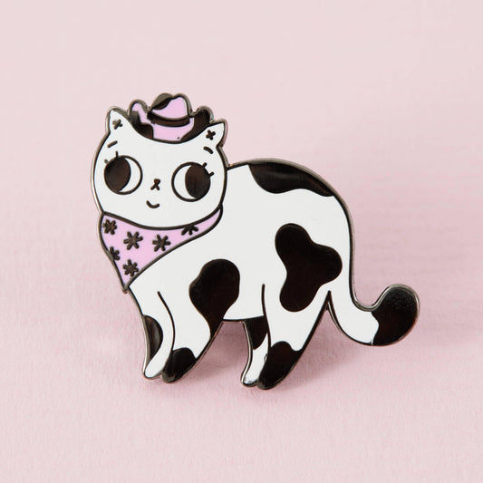 Rodeo Kitty Enamel Pin