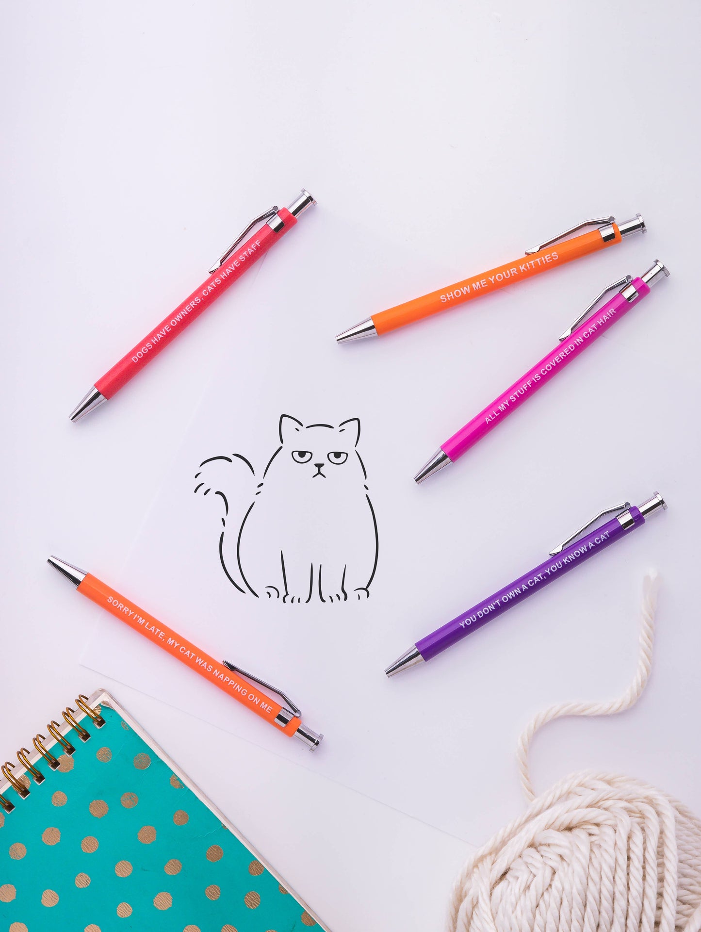 Cat People Pen Set