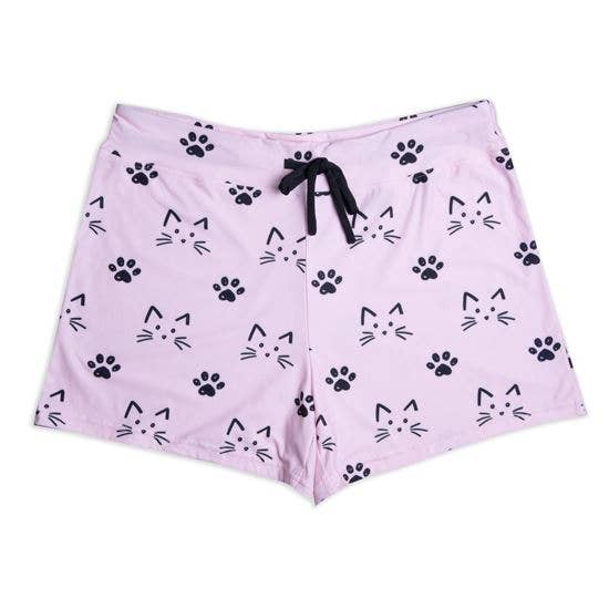 Pajama Shorts - Whiskers: Small