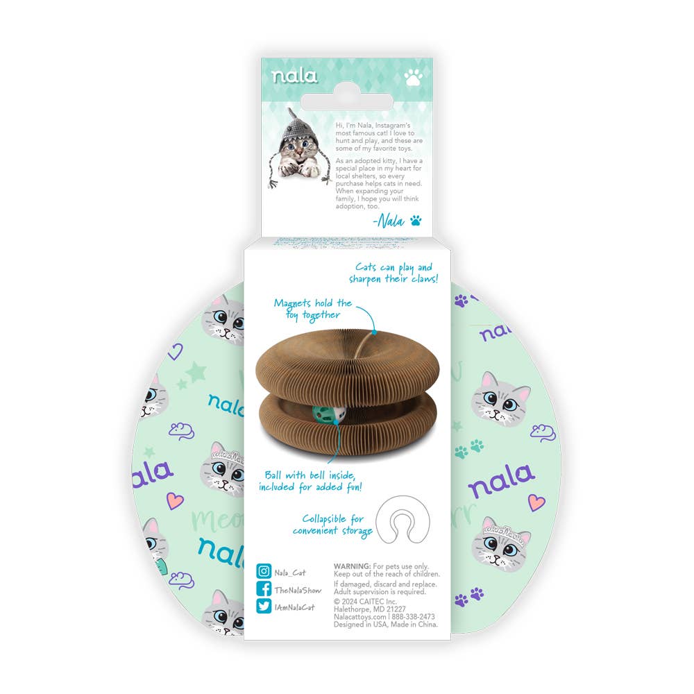 Expandable Hideout Cat Toy – Nala