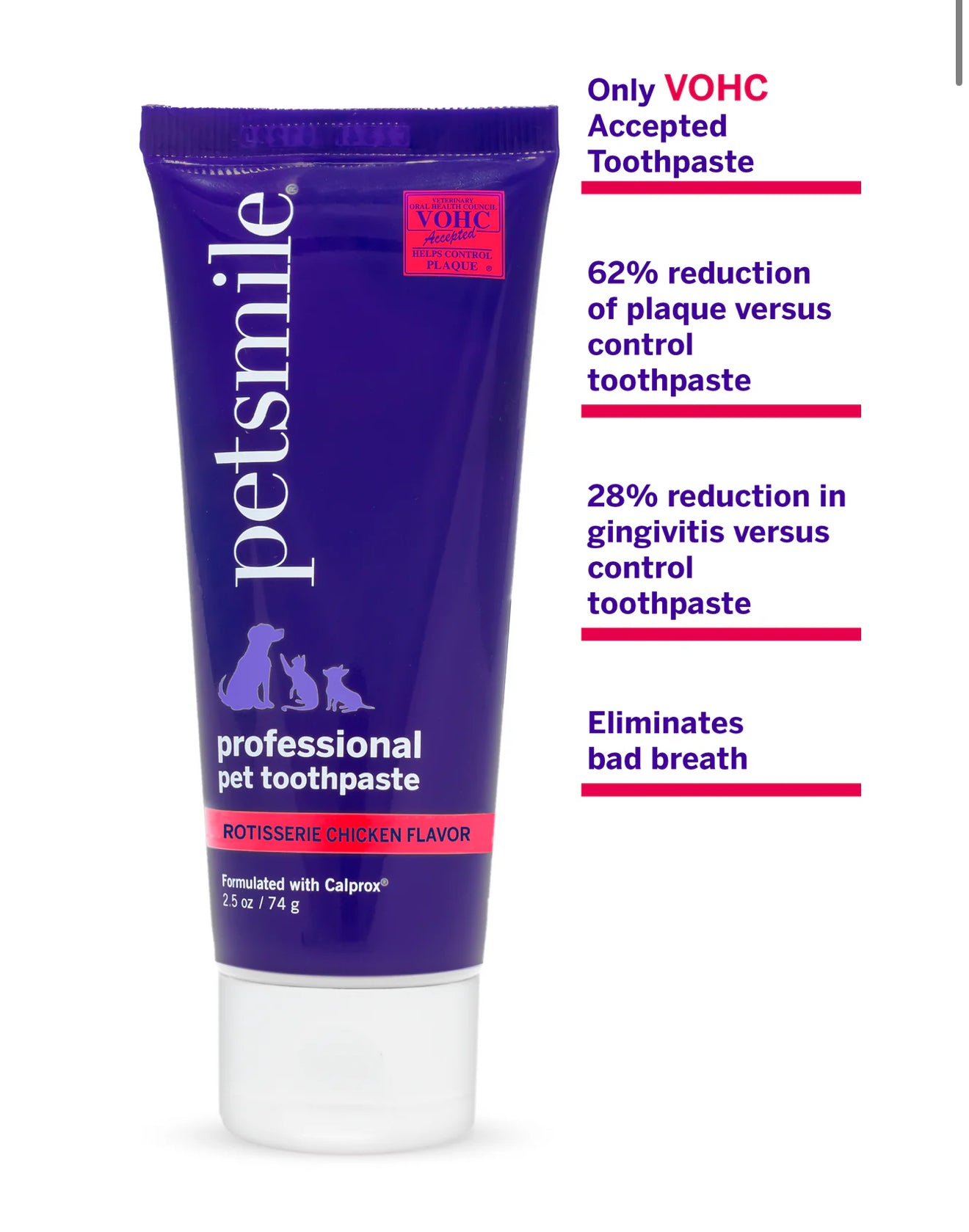 Petsmile Professional Pet Toothpaste - Rotisserie Chicken 2.5oz