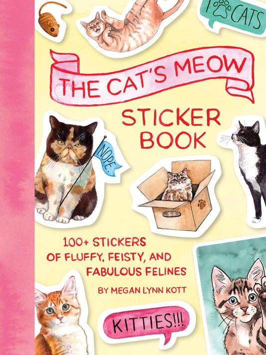 Cat's Meow Sticker Book
