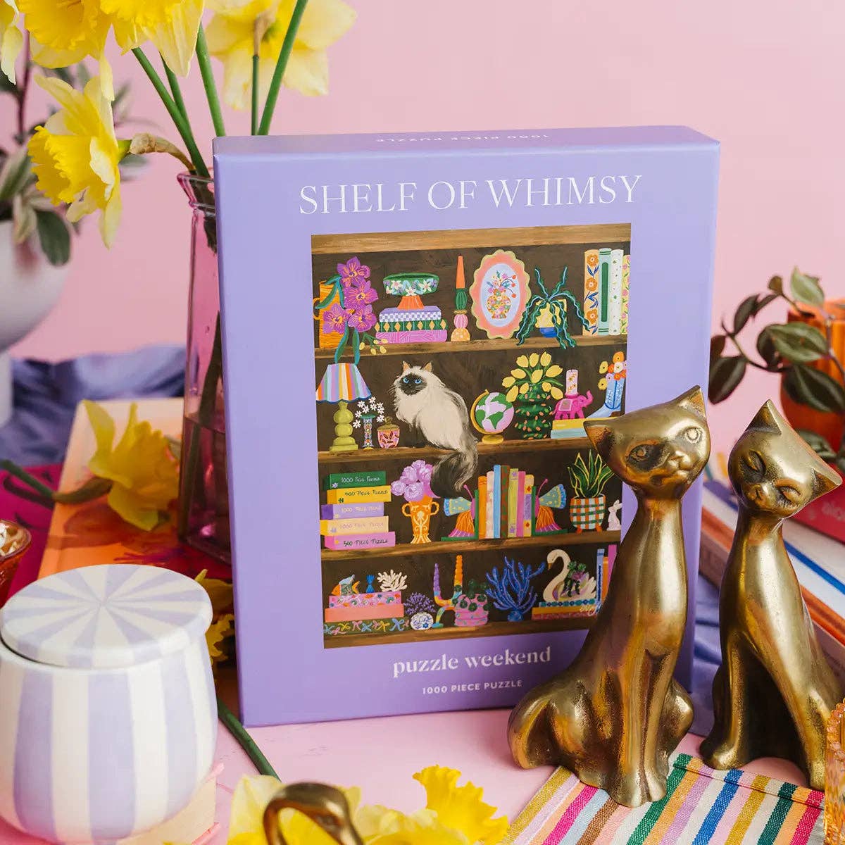 Shelf of Whimsy 1000 Piece Jigsaw Puzzle