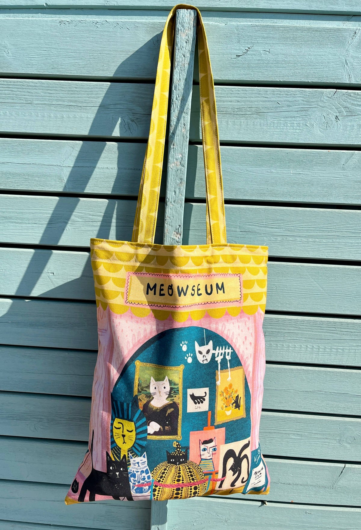 Meowseum Cat Tote Bag