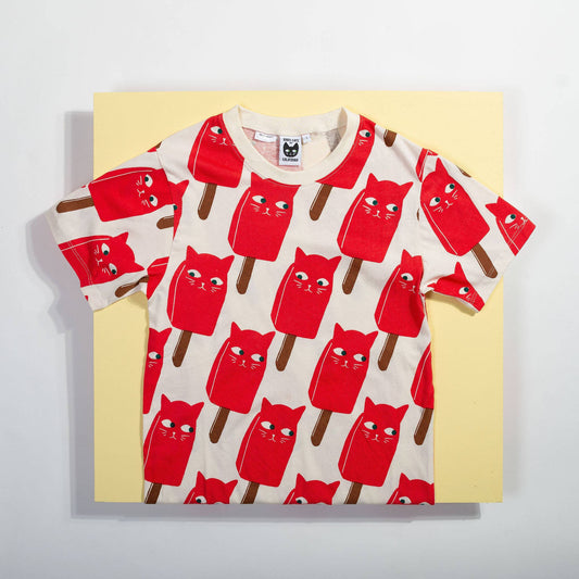 Adult Catsicle T-shirt: Adult Size